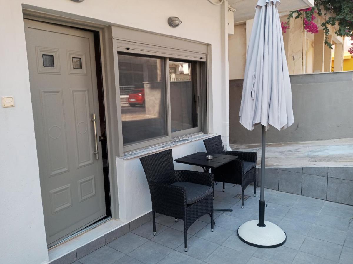 Hrysanthl Apartman Hriszí Aktí Haniá Kültér fotó